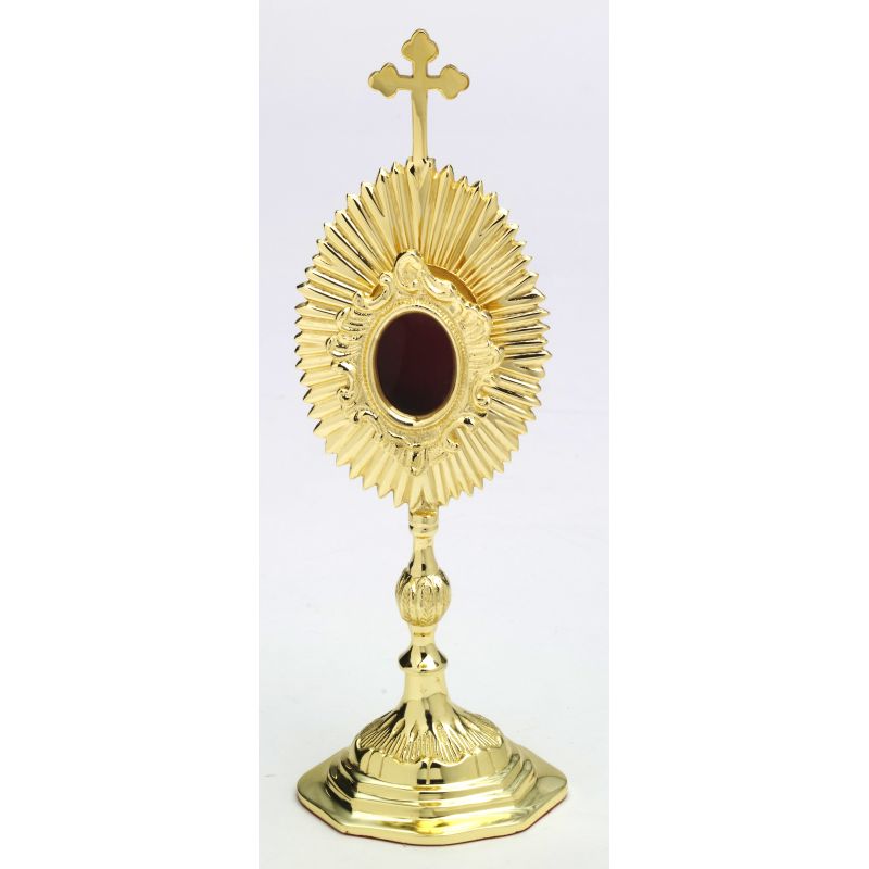 Relikwiarz mosiężny - 22 cm - RELIKWIARZE - Relikwiarz mosiężny - 22 cm