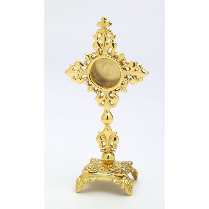 Relikwiarz w kształcie krzyża - 21 cm - RELIKWIARZE - Relikwiarz w kształcie krzyża - 21 cm