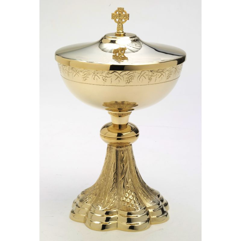 Puszka pozłacana - 24 cm. - PUSZKI MSZALNE - Puszka pozłacana - 24 cm.