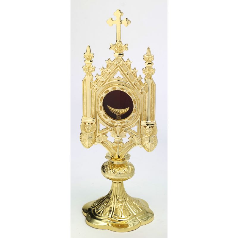 Monstrancja na tradycyjną hostię - 38 cm - MONSTRANCJE - Monstrancja na tradycyjną hostię - 38 cm
