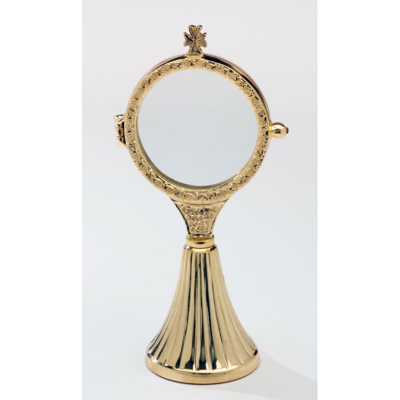 Monstrancja złocona - 18 cm - MONSTRANCJE - Monstrancja złocona - 18 cm