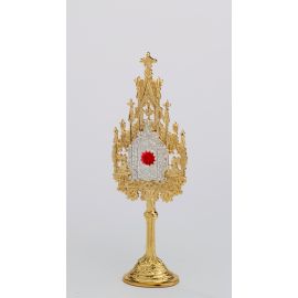 Relikwiarz złocony - 22,5 cm - RELIKWIARZE - zdjęcie 2 - Relikwiarz złocony - 22,5 cm