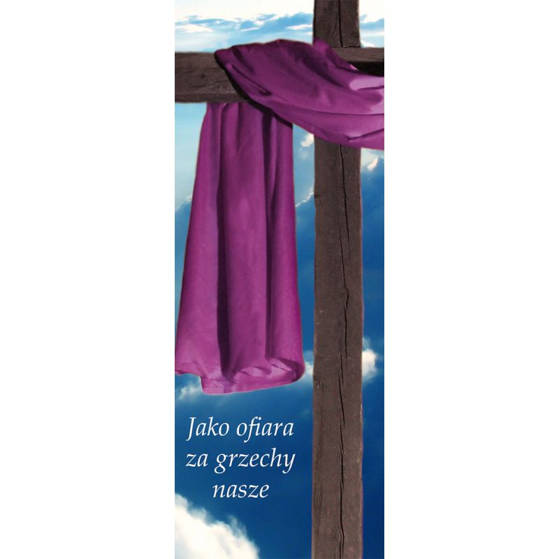 Baner Wielki Post (15) - BANERY - Baner Wielki Post (15)