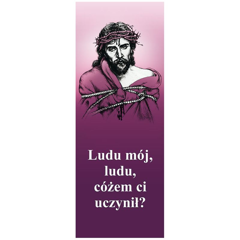 Baner Wielki Post (26) - BANERY - Baner Wielki Post (26)