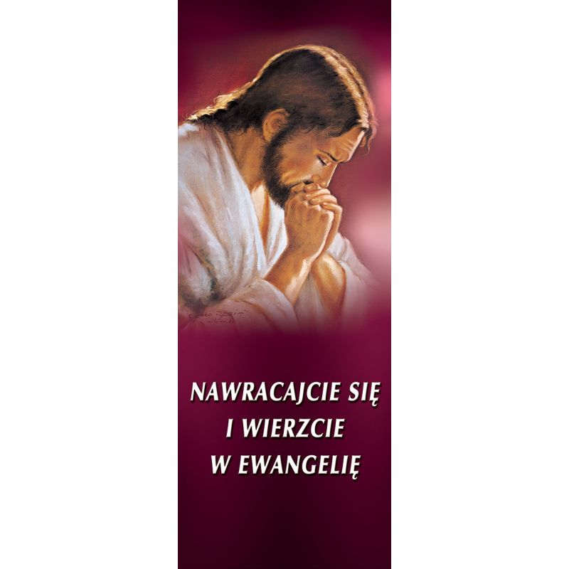 Baner Wielki Post (33) - BANERY - Baner Wielki Post (33)