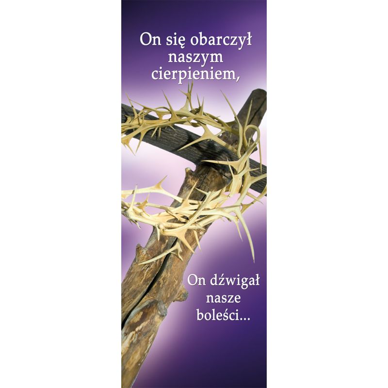 Baner Wielki Post (45) - BANERY - Baner Wielki Post (45)