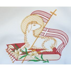 Obrus ołtarzowy (6) - OBRUSY OŁTARZOWE - zdjęcie 3 - Obrus ołtarzowy (6)