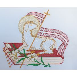 Obrus ołtarzowy (6) - OBRUSY OŁTARZOWE - zdjęcie 4 - Obrus ołtarzowy (6)