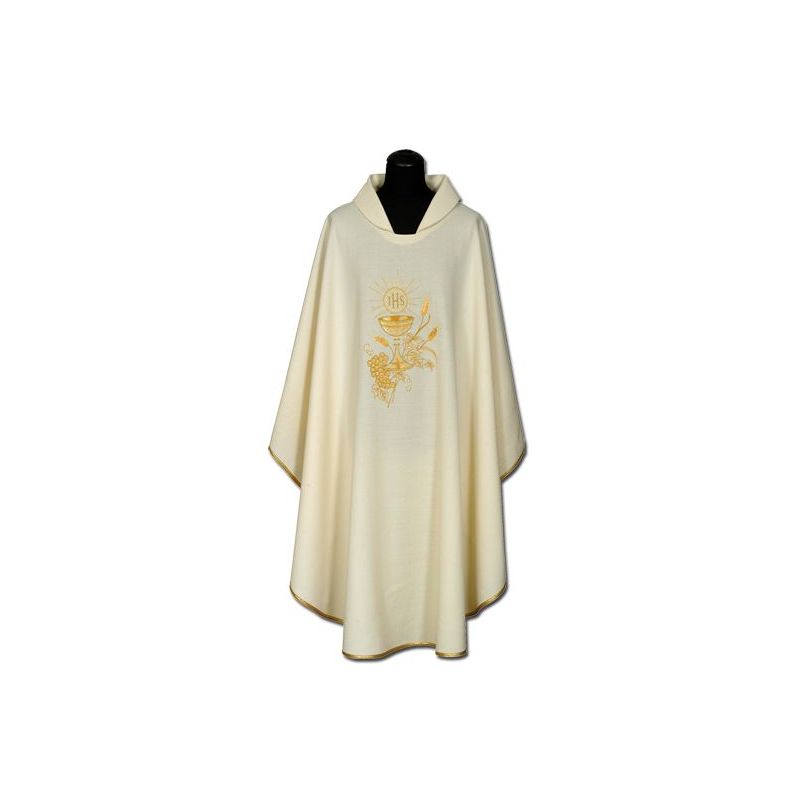 Ornat haftowany (85A) - Ornaty białe/ ecru - Ornat haftowany (85A)