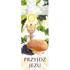 Baner I Komunia Święta - Przyjdź Jezu (6) - Pierwsza Komunia Święta