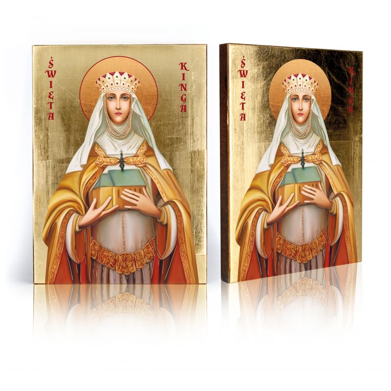 Ikona religijna Święta Kinga - Święci i Błogosławieni - Ikona religijna Święta Kinga