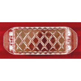Taca szklana 22x8 cm. - AMPUŁKI I TACKI MSZALNE
