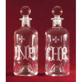 Butelki na oleje święte 500 ml (chrzest, chorych) - NACZYNIA NA OLEJE ŚWIĘTE