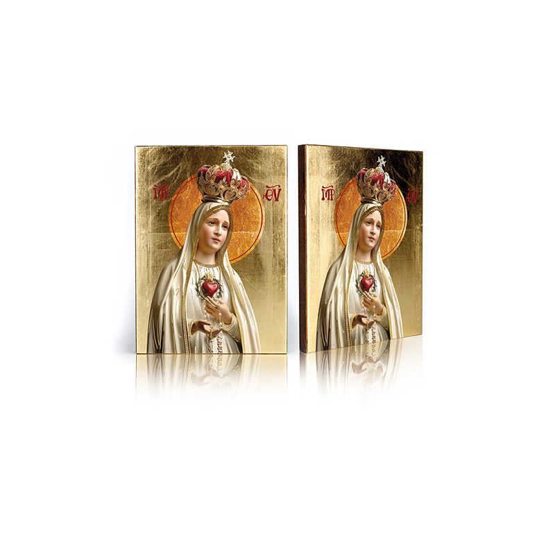 Ikona religijna Matka Boża Fatimska (3) - Matka Boża - Ikona religijna Matka Boża Fatimska (3)