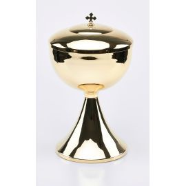 Puszka z mosiądzu złocona - 25 cm (1) - PUSZKI MSZALNE