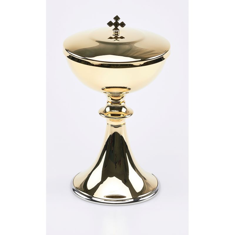 Puszka na komunikanty, złocona - 20 cm (1) - PUSZKI MSZALNE - Puszka na komunikanty, złocona - 20 cm (1)