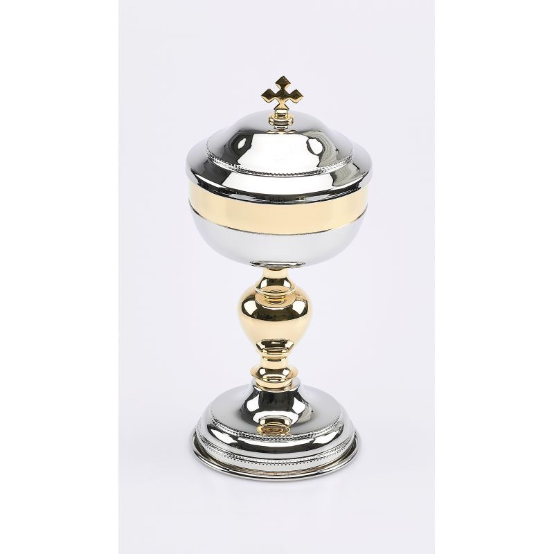 Puszka na komunikanty Maltańska, złocona - 19 cm (2) - PUSZKI MSZALNE - Puszka na komunikanty Maltańska, złocona - 19 cm (2)
