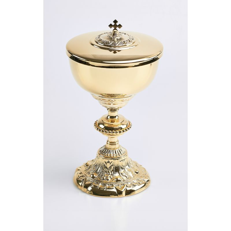 Puszka pozłacana do koncelebry - 26 cm (4) - PUSZKI MSZALNE - Puszka pozłacana do koncelebry - 26 cm (4)
