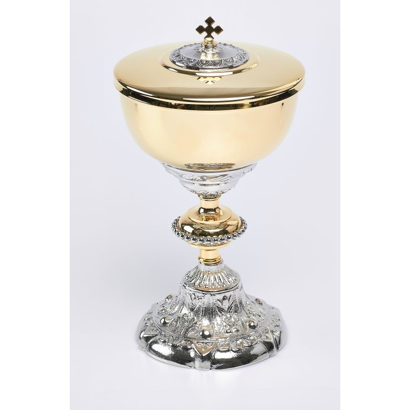 Puszka złoto-srebro - 26 cm (5) - PUSZKI MSZALNE - Puszka złoto-srebro - 26 cm (5)