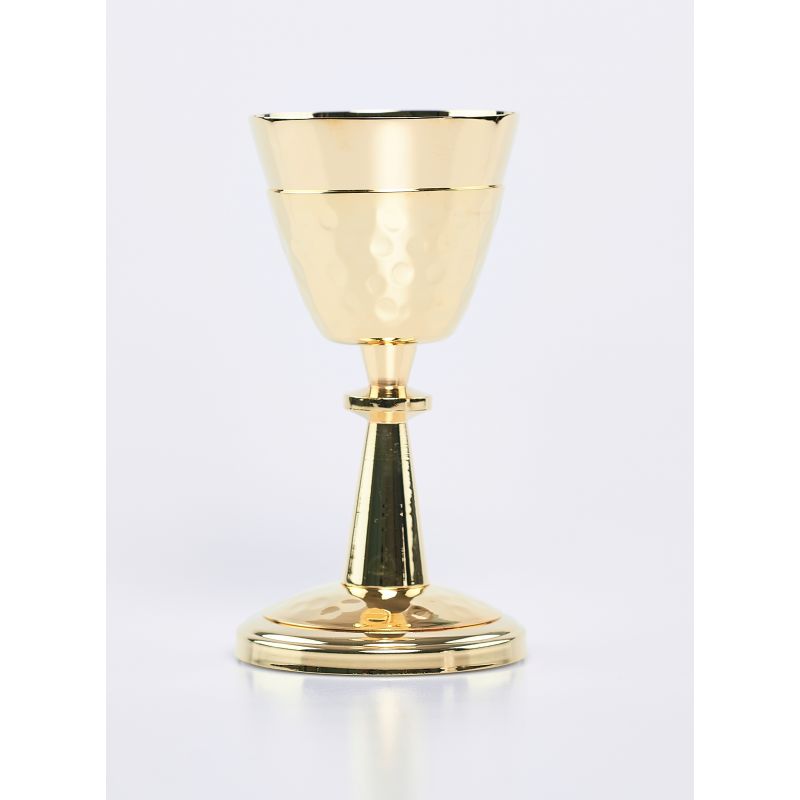 Kielich mini, złocony, dekorowany - 13 cm - KIELICHY MSZALNE - Kielich mini, złocony, dekorowany - 13 cm