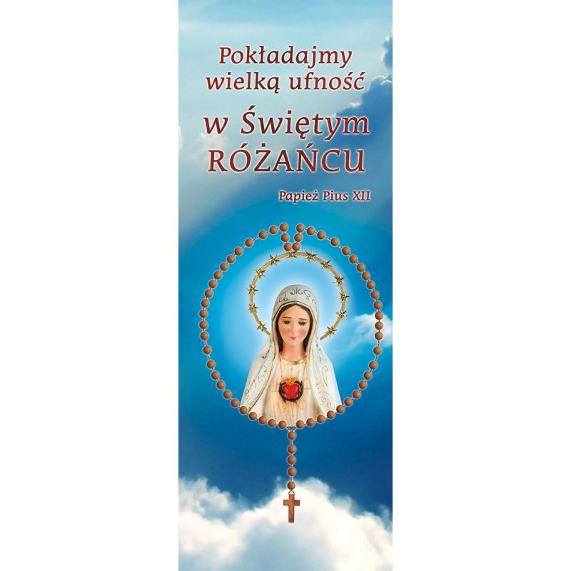 Baner - Nabożeństwo różańcowe (16) - Banery różańcowe - Baner - Nabożeństwo różańcowe (16)