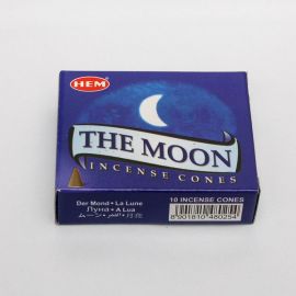Kadzidło stożkowe - The Moon - Księżyc (10 stożków) - KADZIDŁA, WĘGIELKI