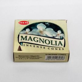 Kadzidło stożkowe - Magnolia (10 stożków) - KADZIDŁA, WĘGIELKI