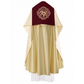 Welon liturgiczny IHS haftowany, aksamit (18) - WELONY - zdjęcie 2 - Welon liturgiczny IHS haftowany, aksamit (18)