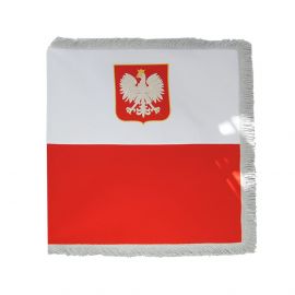 Sztandar 2 stronny - Flaga Polski - CHORĄGWIE, SZTANDARY