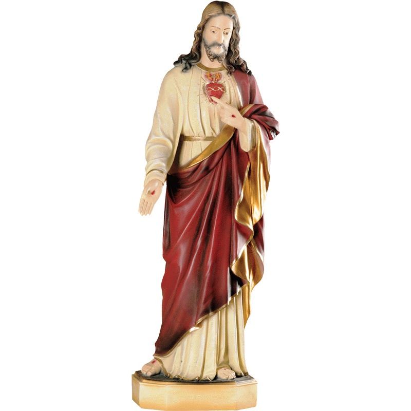 Serce Pana Jezusa 99 cm. - Chrystus - Serce Pana Jezusa