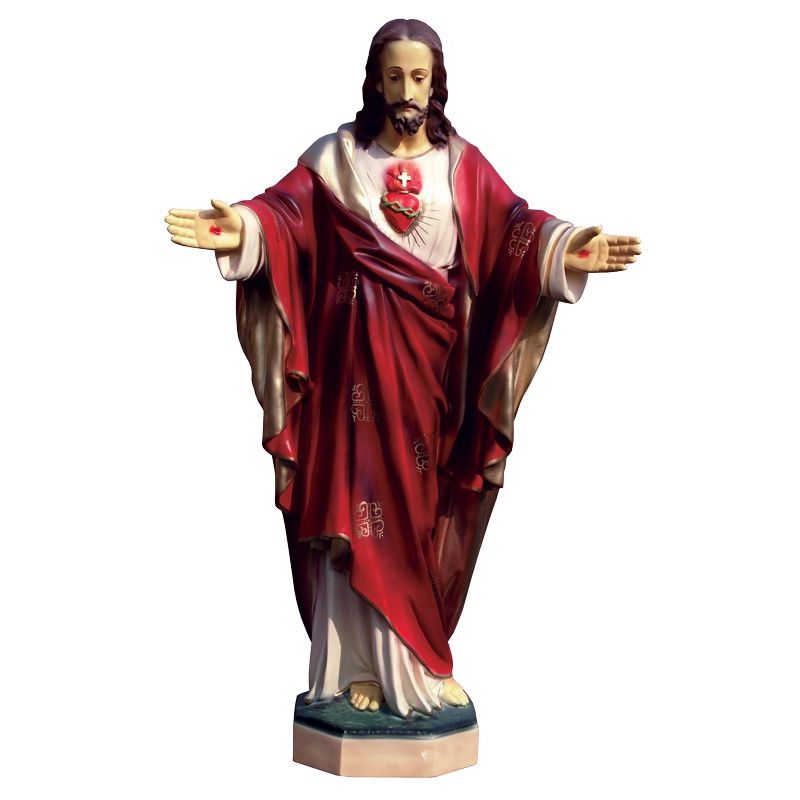Serce Pana Jezusa 80 cm. - Chrystus - Serce Pana Jezusa 80 cm.