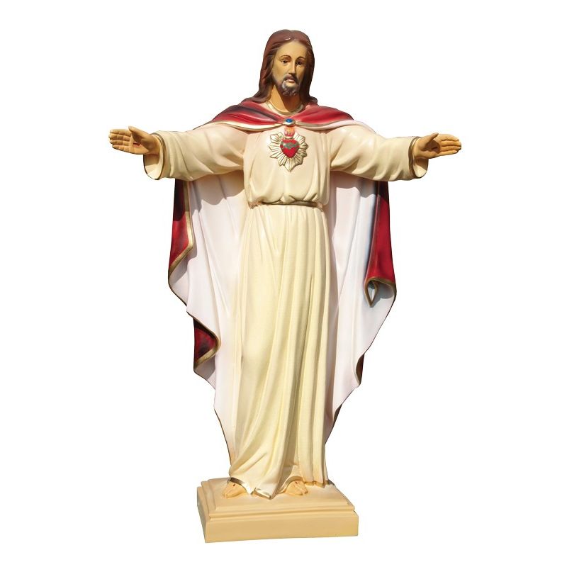 Serce Pana Jezusa 55 cm. - Chrystus - Serce Pana Jezusa 55 cm.
