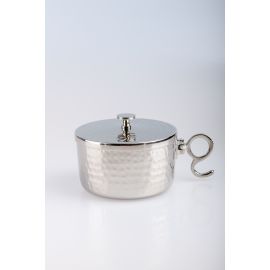 Puszka na komunikanty, posrebrzana z zamknięciem - 5,5 cm - PUSZKI MSZALNE