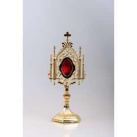 Relikwiarz pozłacany 35 cm (13) - RELIKWIARZE