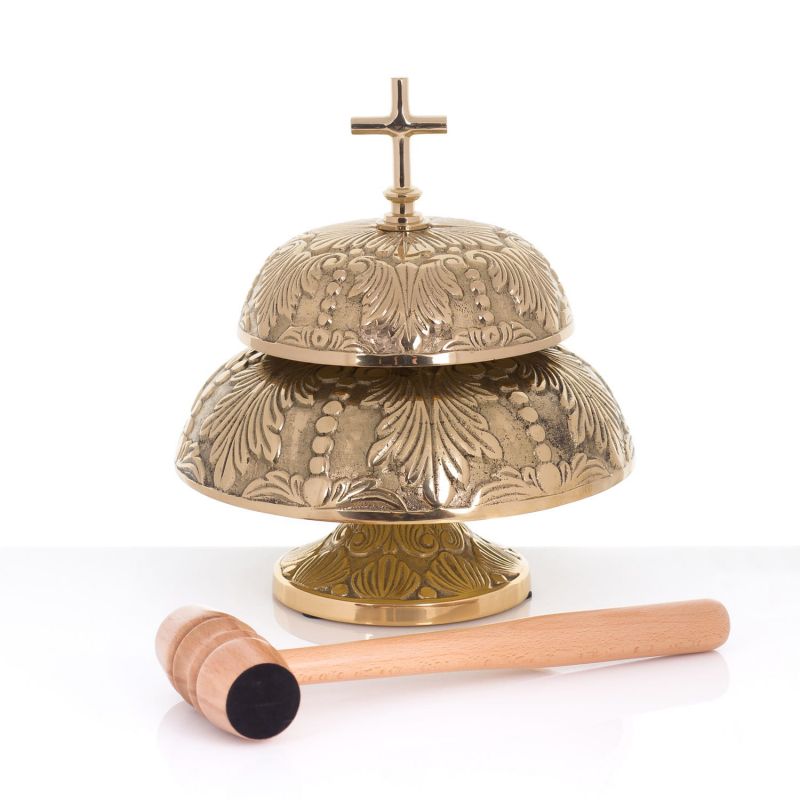 Gong mosiężny 25 cm / 18,5 cm - GONGI, SYGNATURKI - Gong mosiężny 25 cm / 18,5 cm