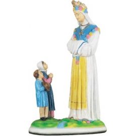 Matka Boża Saletyńska z dziećmi - rozmawiająca 51 cm. - Figury maryjne