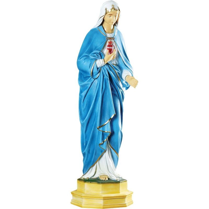Niepokalane Serce Maryi 116 cm. - Figury maryjne - Niepokalane Serce Maryi 116 cm.