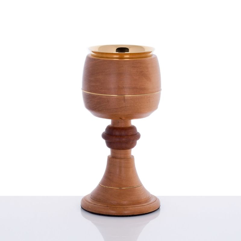Kielich drewniany - 22 cm (4) - KIELICHY MSZALNE - Kielich drewniany - 22 cm (4)