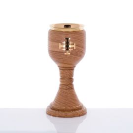 Kielich drewniany - 21,5 cm (5) - KIELICHY MSZALNE