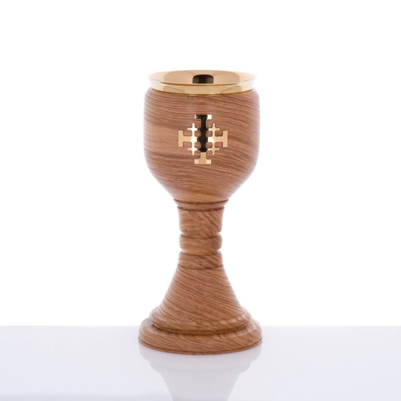 Kielich drewniany - 21,5 cm (5) - KIELICHY MSZALNE - Kielich drewniany - 21,5 cm (5)