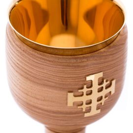 Kielich drewniany - 21,5 cm (5) - KIELICHY MSZALNE - zdjęcie 2 - Kielich drewniany - 21,5 cm (5)
