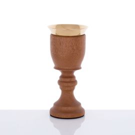 Kielich drewniany - 21,5 cm (7) - KIELICHY MSZALNE