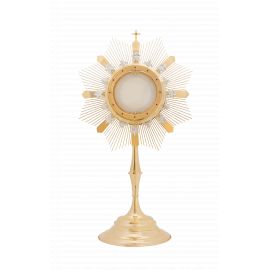 Monstrancja pozłacana wys. 76 cm (25) - MONSTRANCJE