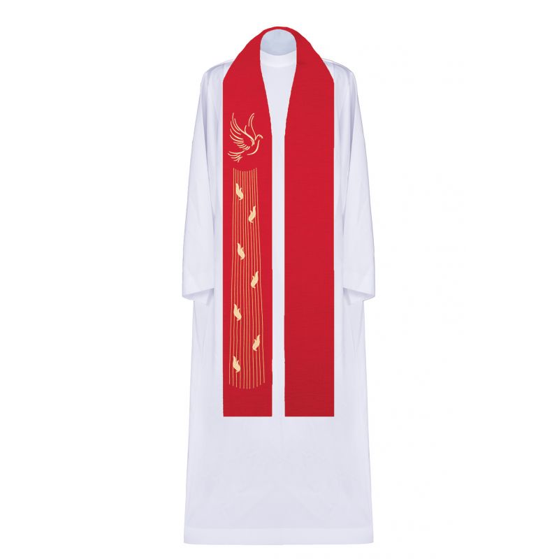 Stuła haftowana Duch Święty (3) - EUCHARYSTYCZNE - Stuła haftowana Duch Święty (3)