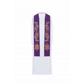 Stuła haftowana - kolory liturgiczne (31) - EUCHARYSTYCZNE