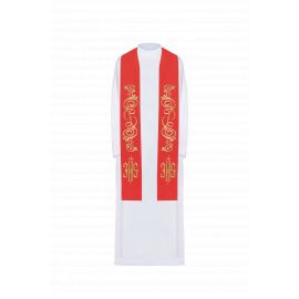 Stuła haftowana - kolory liturgiczne (31) - EUCHARYSTYCZNE - zdjęcie 3 - Stuła haftowana - kolory liturgiczne (31)