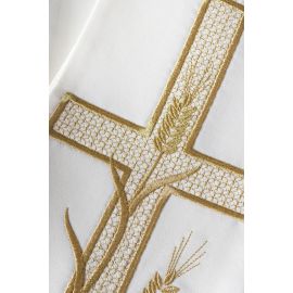 Stuła haftowana - kolory liturgiczne (72) - EUCHARYSTYCZNE - zdjęcie 2 - Stuła haftowana - kolory liturgiczne (72)