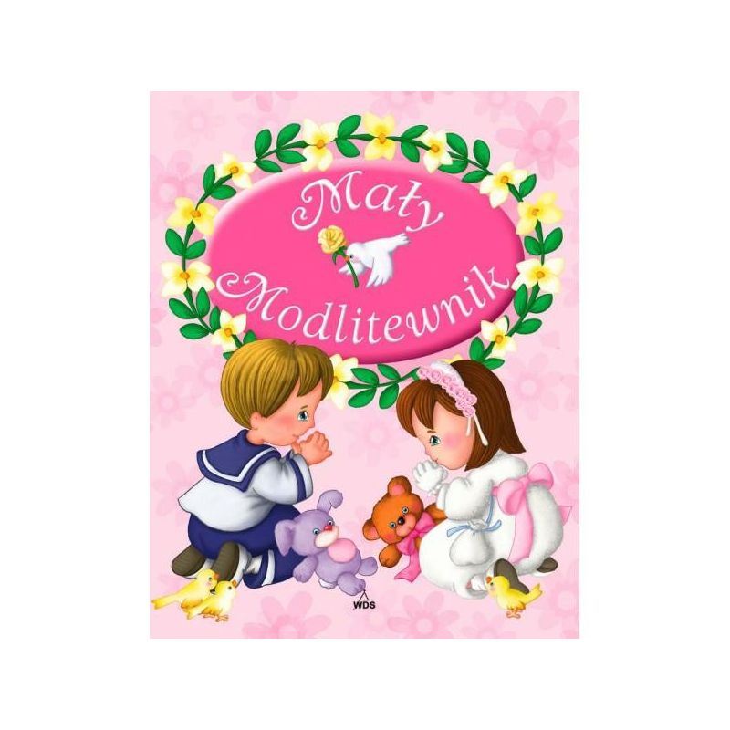 Książeczka - Mały modlitewnik - różowy - Książki religijne dla dzieci - Książeczka - Mały modlitewnik - różowy