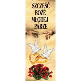 Baner kościelny - Ślub (2) - Banery - Sakrament Małżeństwa