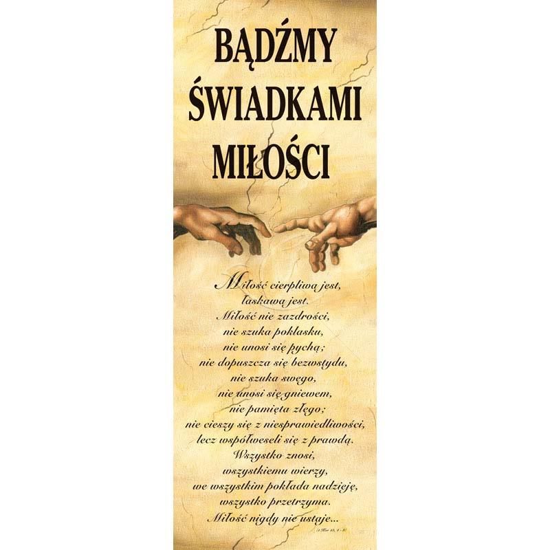 Baner kościelny - Ślub (3) - Banery - Sakrament Małżeństwa - Baner kościelny - Ślub (3)